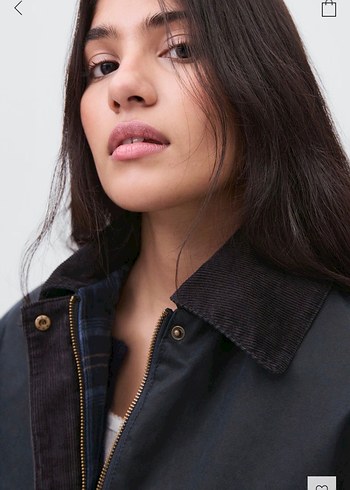 Mango mumlu görünümlü  parka - Görsel 4