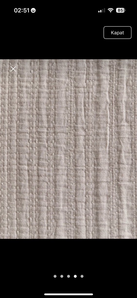 H&M muslin yatak örtüsü - Görsel 4