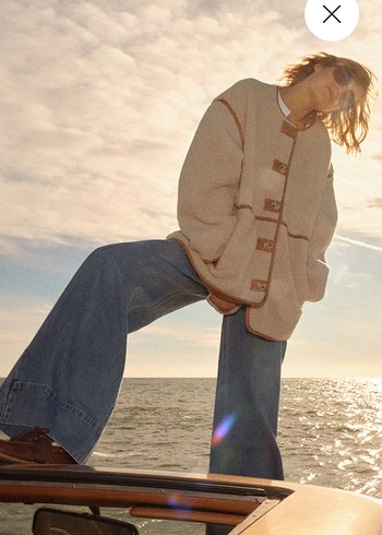 H&M pelüş ceket - Görsel 3