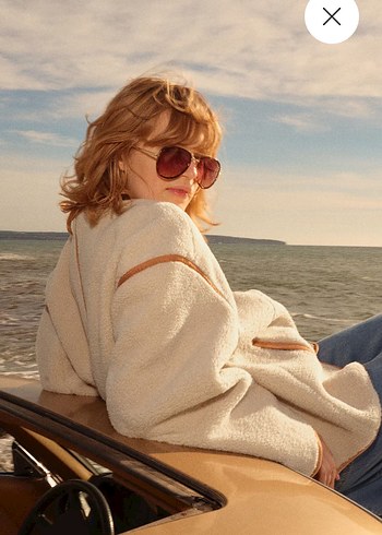 H&M pelüş ceket - Görsel 4