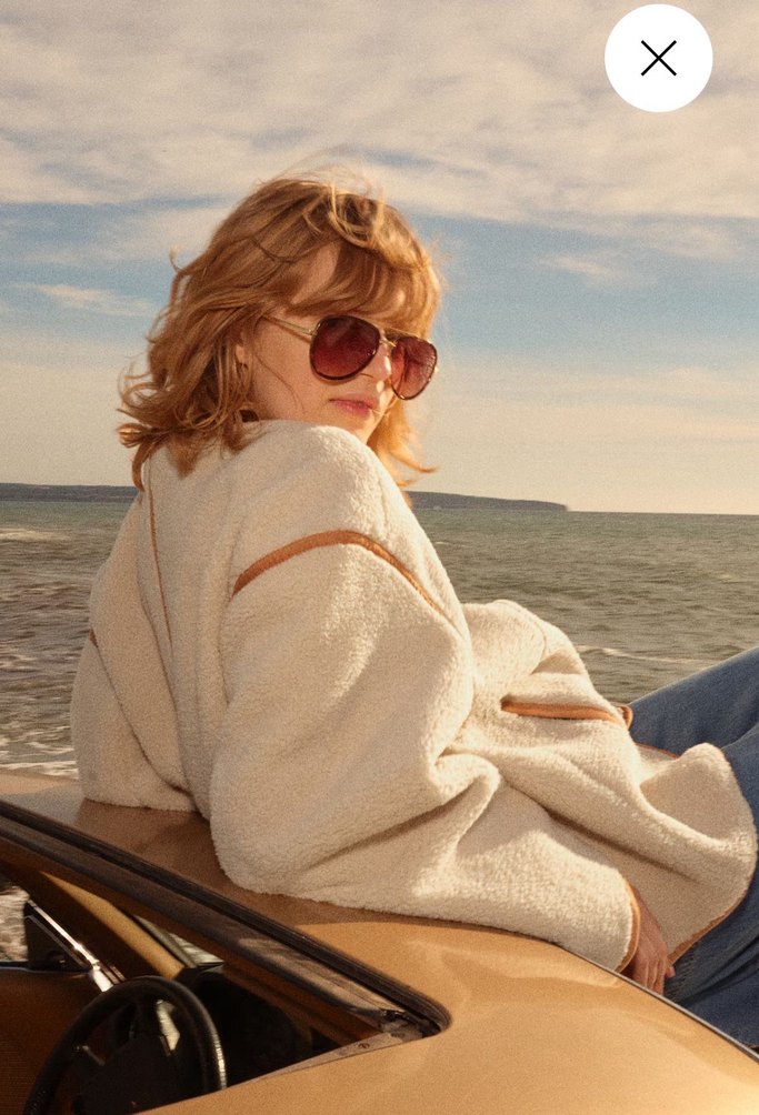 H&M pelüş ceket - Görsel 4