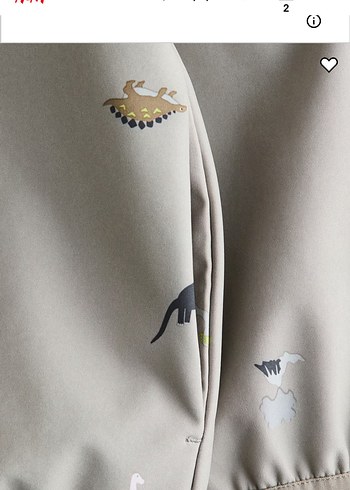 H&M suya dayanıklı softshell ceket - Görsel 3
