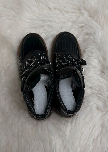 Tesir kadife detaylı bağcıklı bot - Görsel 6