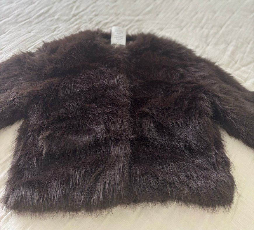 H&M pelüş ceket - Görsel 5