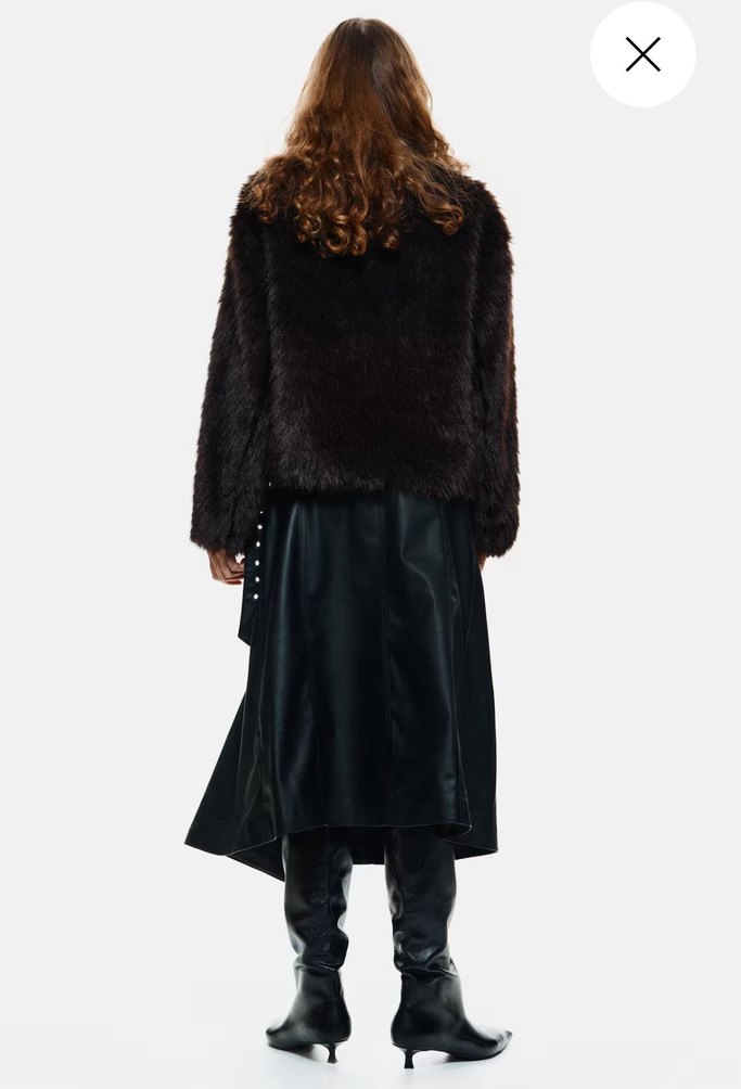 H&M pelüş ceket - Görsel 2