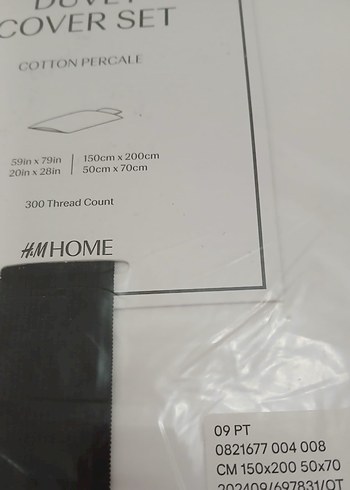 H&M tek kişilik pamuklu nevresim takımı - Görsel 5