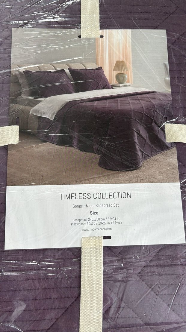 Mademe coco çifti kişilik yatak örtüsü - Görsel 2
