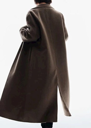 H&Mel el yapımı yün kaban - Görsel 3