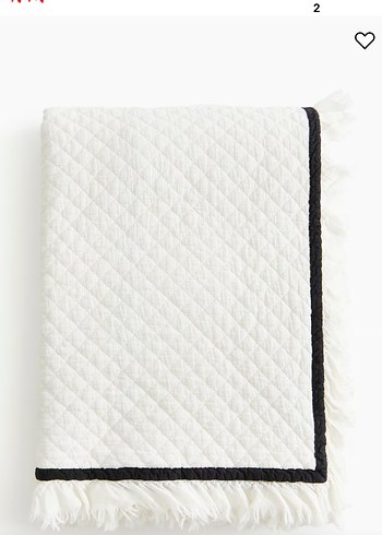 H&M kapitone yatak örtüsü - Görsel 2