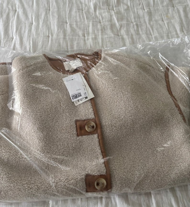 H&M pelüş ceket - Görsel 4