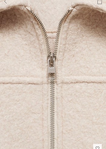 Mango cepli yün ceket - Görsel 4