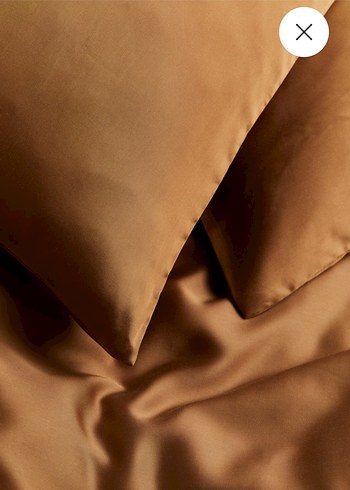 H&M çift kişilik saten pamuk - Görsel 2