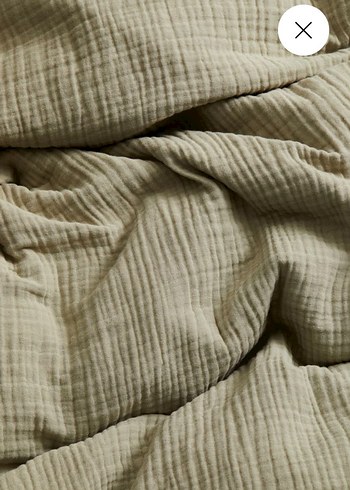 H&M çift kişilik muslin nevresim takımı - Görsel 2