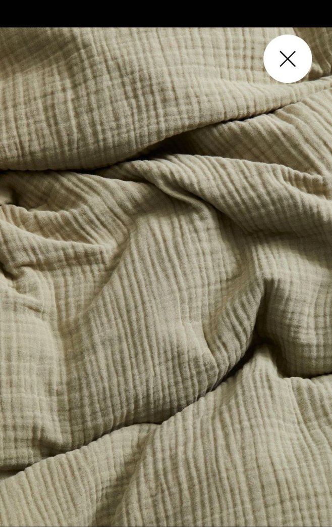 H&M çift kişilik muslin nevresim takımı - Görsel 2