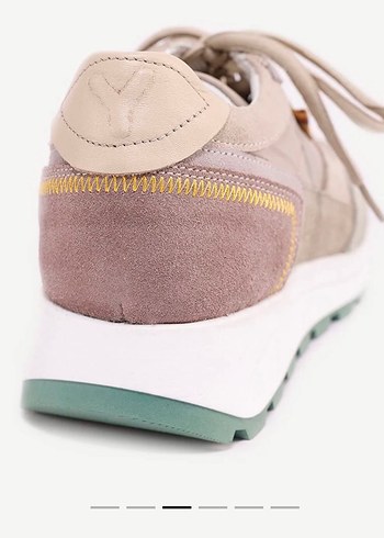 Yargıcı deri sneakers - Görsel 2