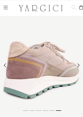 Yargıcı deri sneakers - Görsel 3