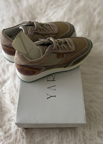 Yargıcı deri sneakers - Görsel 11