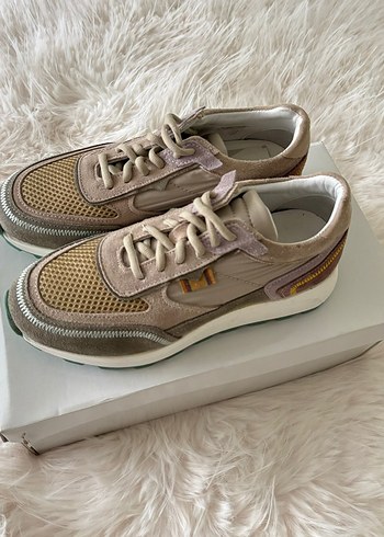 Yargıcı deri sneakers - Görsel 10