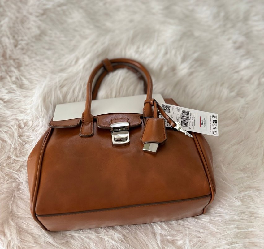 Mango küçük boy city klapalı çanta - Görsel 3