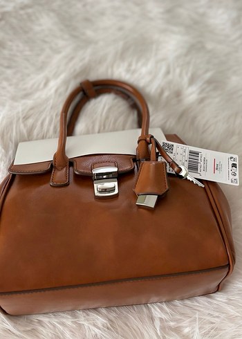 Mango Klasik Modern Kadın Deri Çanta - Görsel 7