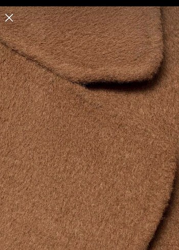 H&M el yapımı yün kemerli palto - Görsel 2