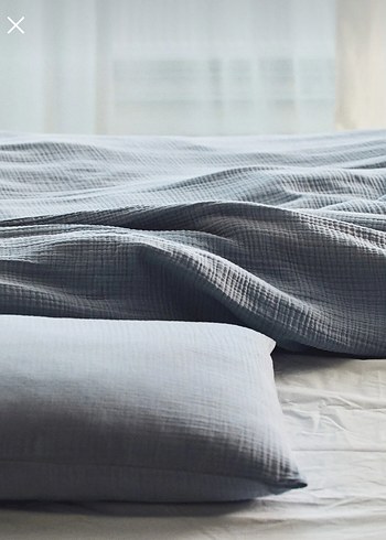 H&M çift kişilik muslin nevresim takımı - Görsel 4