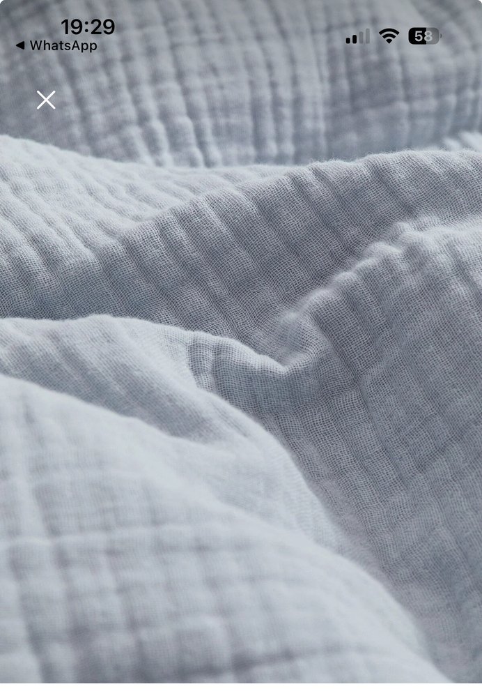 H&M çift kişilik muslin nevresim takımı - Görsel 2