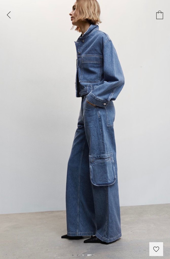 Mango kot pantolon - Görsel 5