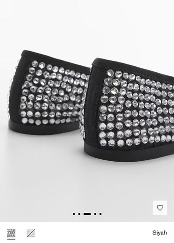 Mango strass taşlı babet - Görsel 3