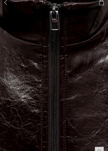 Mango perkins yaka dokulu ceket - Görsel 7