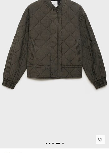 Mango kapitone bomber ceket - Görsel 7