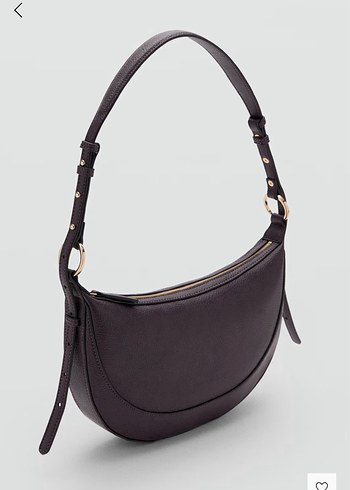 Mango çanta burgonya  rengi - Görsel 5