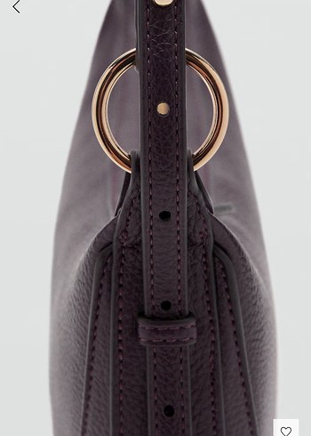 Mango çanta burgonya  rengi - Görsel 7