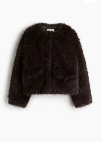 H&M peluş ceket - Görsel 4