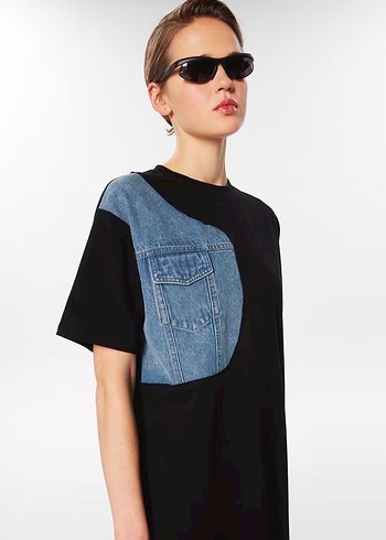 Twist oversize elbise - Görsel 2