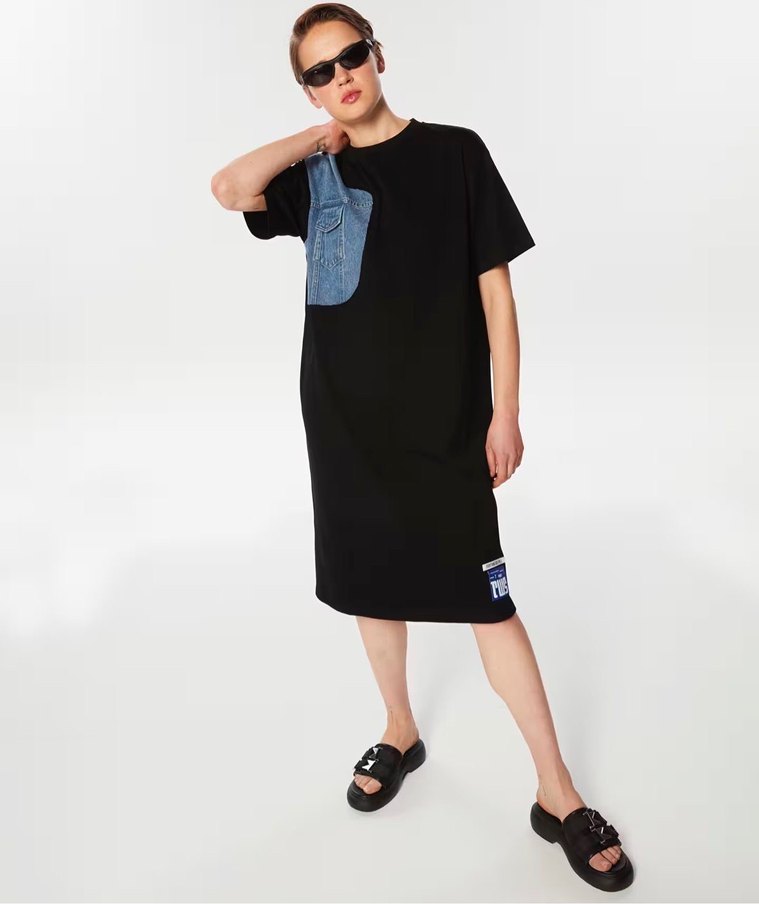 Twist oversize elbise - Görsel 4