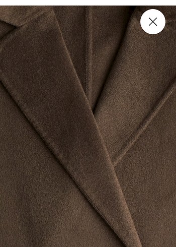 H&M yün karışımlı kaban XS beden mevcuttur - Görsel 2