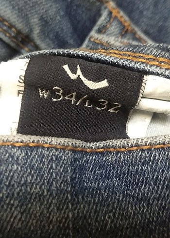 Gri Mavi Erkek Denim Pantolon - Görsel 4