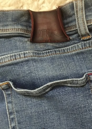 Gri Mavi Erkek Denim Pantolon - Görsel 5