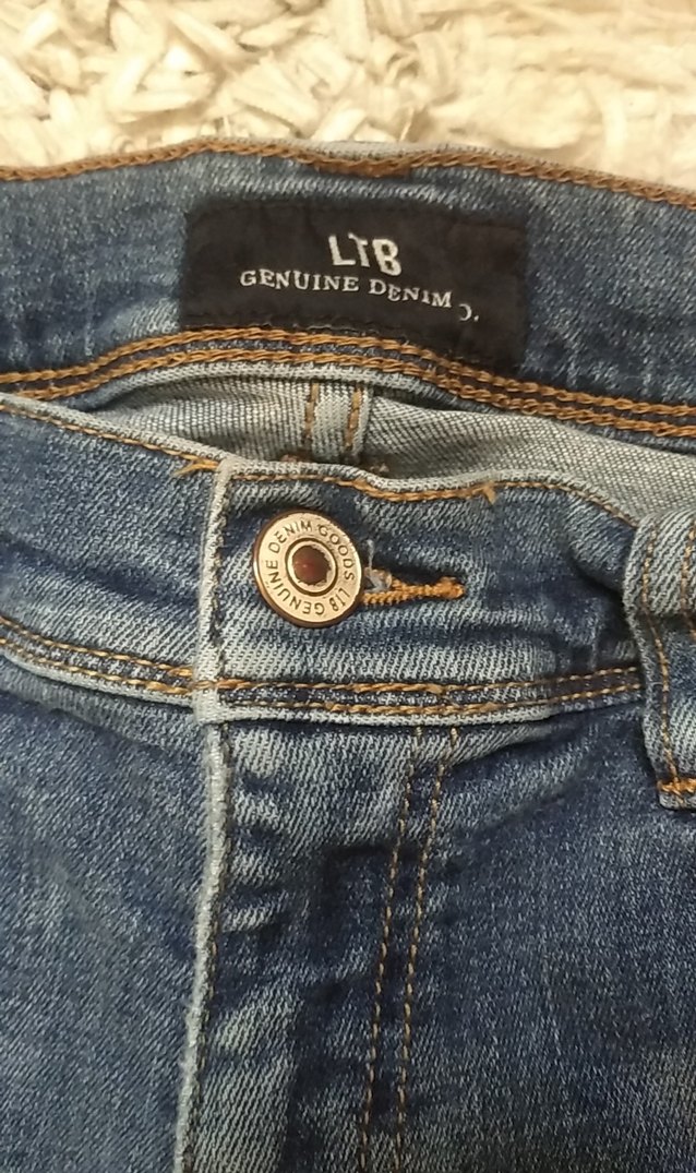 Gri Mavi Erkek Denim Pantolon - Görsel 3