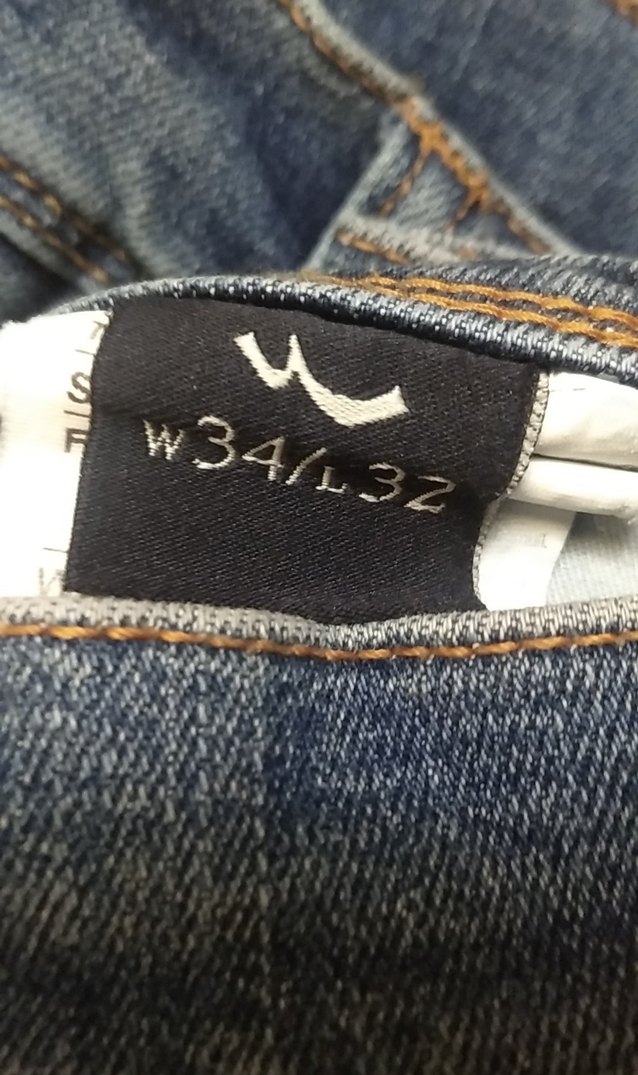 Gri Mavi Erkek Denim Pantolon - Görsel 4