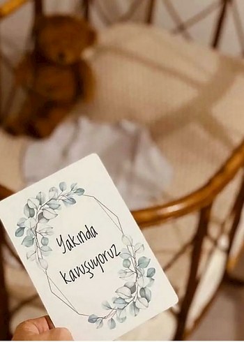 HAMİLE- BEBEK ANI KARTLARI - Görsel 4