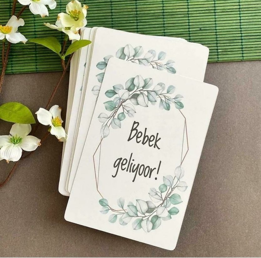 HAMİLE- BEBEK ANI KARTLARI - Görsel 3