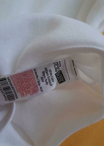 Beyaz Bebek Atlet 3'lü Paket - Görsel 2