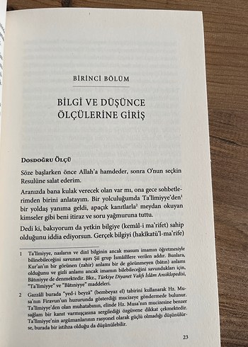 Gazzâlî - Düşünmenin Doğru Ölçüsü Kitabı - Görsel 2