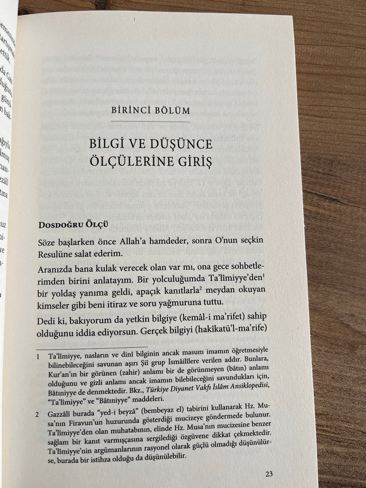 Gazzâlî - Düşünmenin Doğru Ölçüsü Kitabı - Görsel 2