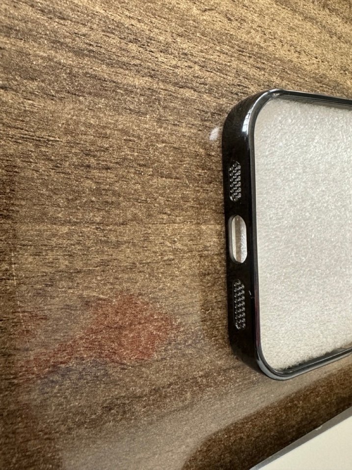 Düğmeli Siyah Sokak Stili iphone 16 pro max magsafe kılıf - Görsel 3