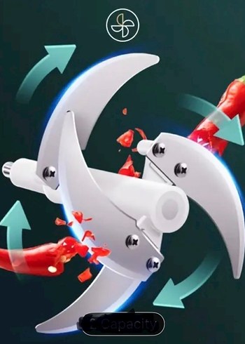 Şık Renkli Paslanmaz Çelik Doğrayıcı - Görsel 3