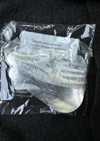 Paslanmaz Gümüş Renk Kamp Çatal ve Kaşığı - Görsel 4