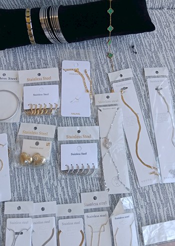 Çelik Takı Seti 22 parça - Görsel 18